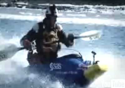 Top Gear presents us this Jet Powered Kayak! These days a jet engine 