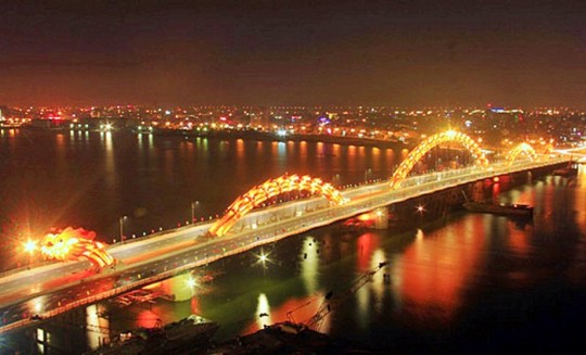 Han River Bridge, Da Nang City, Vietnam, 
