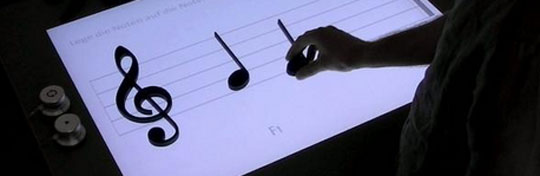 interactive music table Noteput – Interactive Music Table