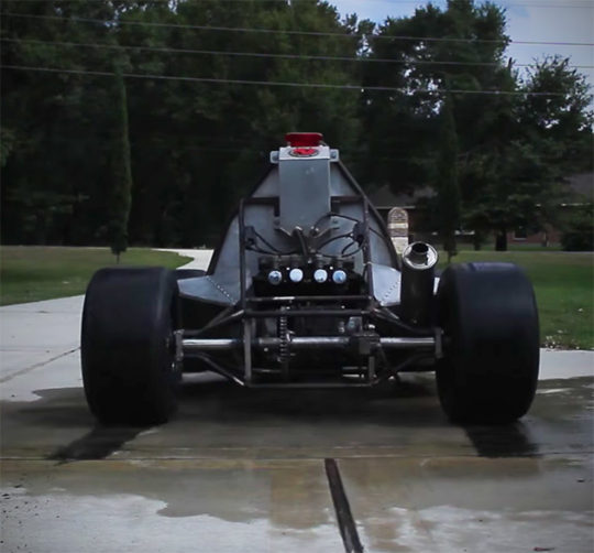 Go Kart powered by KZ650 motorcycle engine HIGH T3CH