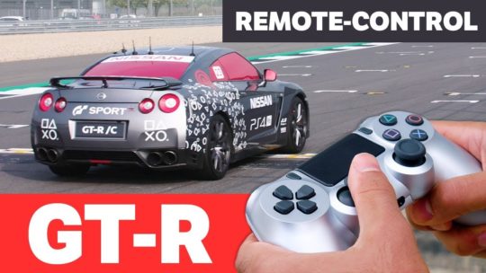 nissan gtr remote control car