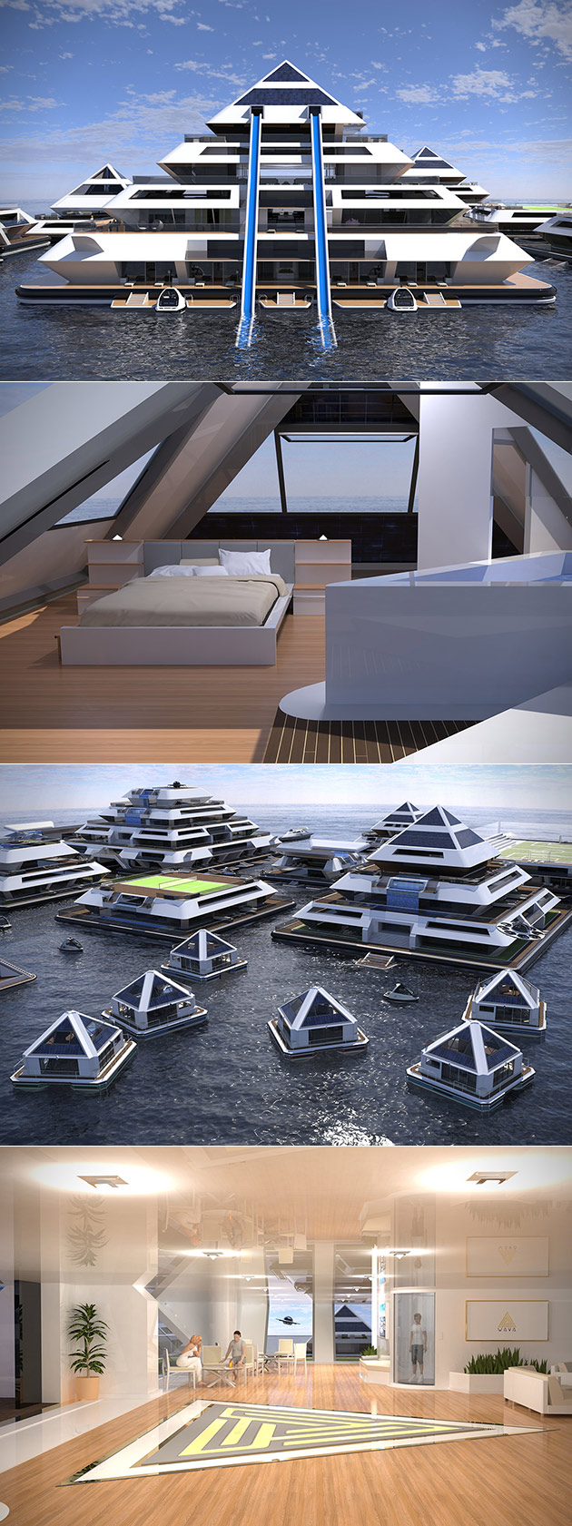 Wayaland The Incredible Floating Pyramid City Of The Future High T Ch