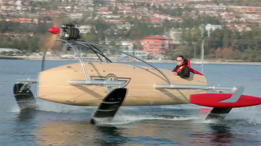 WW1 Seaplane with Modern Hydrofoil Design Can Hit 50 Knots