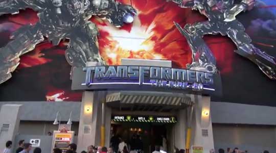 Transformers The Ride 3D - Hollywood's High Tech Attraction