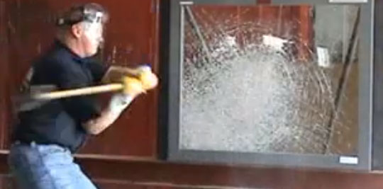 Burglar Proof Unbreakable Glass