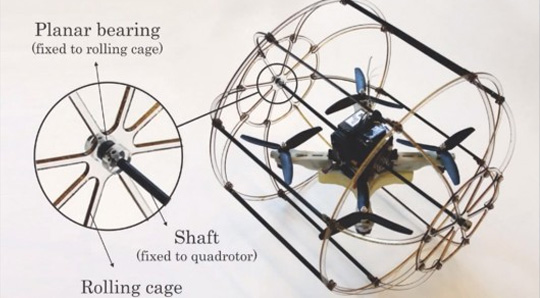 HyTaq - Robot Avoids Obstacles by Simply Flying