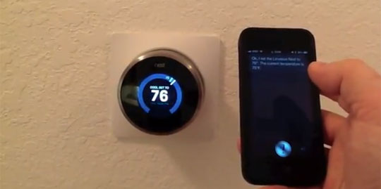 Siri Modified to Control a House