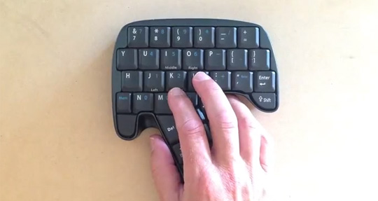 CombiMouse - The Mouse Keyboard - Revisited