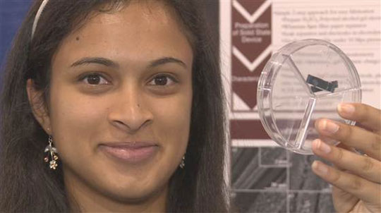 Eesha Khare, 18, Invents Device to Charge Cell Phones in Seconds