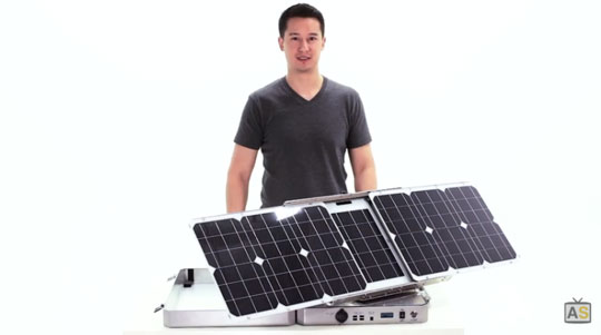 SunSocket - Sun-Tracking Portable Solar Generator