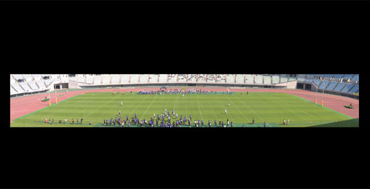 Panasonic Ultra Wide Angle Camera Records The Entire Football Field