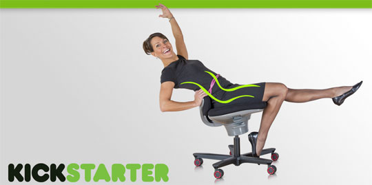 CoreChair - Finally a Chair that Emulates the Exercise Ball