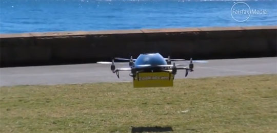 Need a Book? Call a Drone !