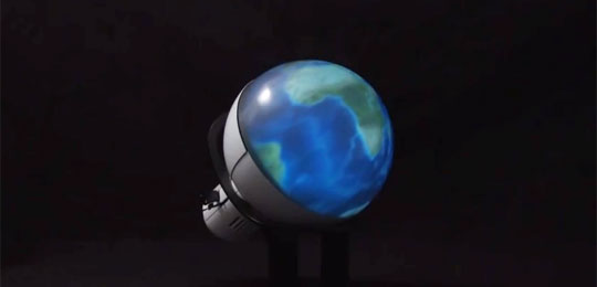 Animated Desktop Globe Let's You See Earth Like an Astronaut