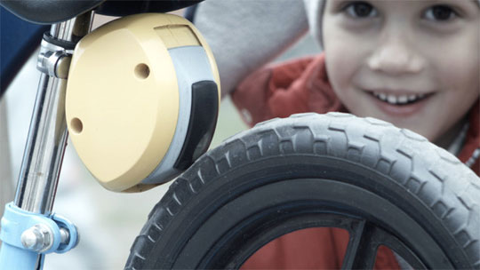 Remote Control Brake for Bikes Stops Kid's from Fleeing