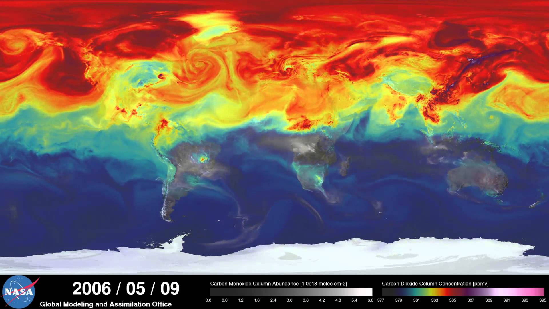 A Year in the Life of Earth's CO2