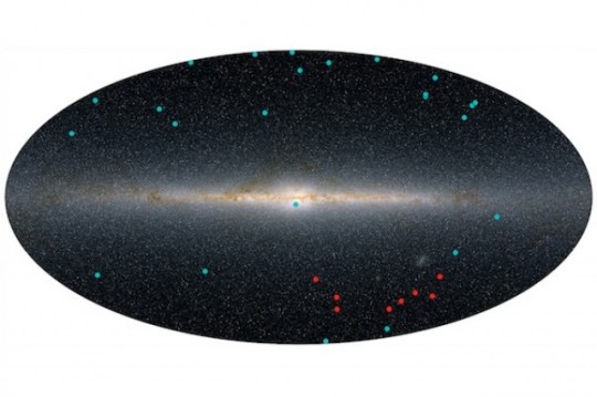 Nine Dwarf Galaxies Discovered Orbiting Around the Milky Way - HIGH T3CH