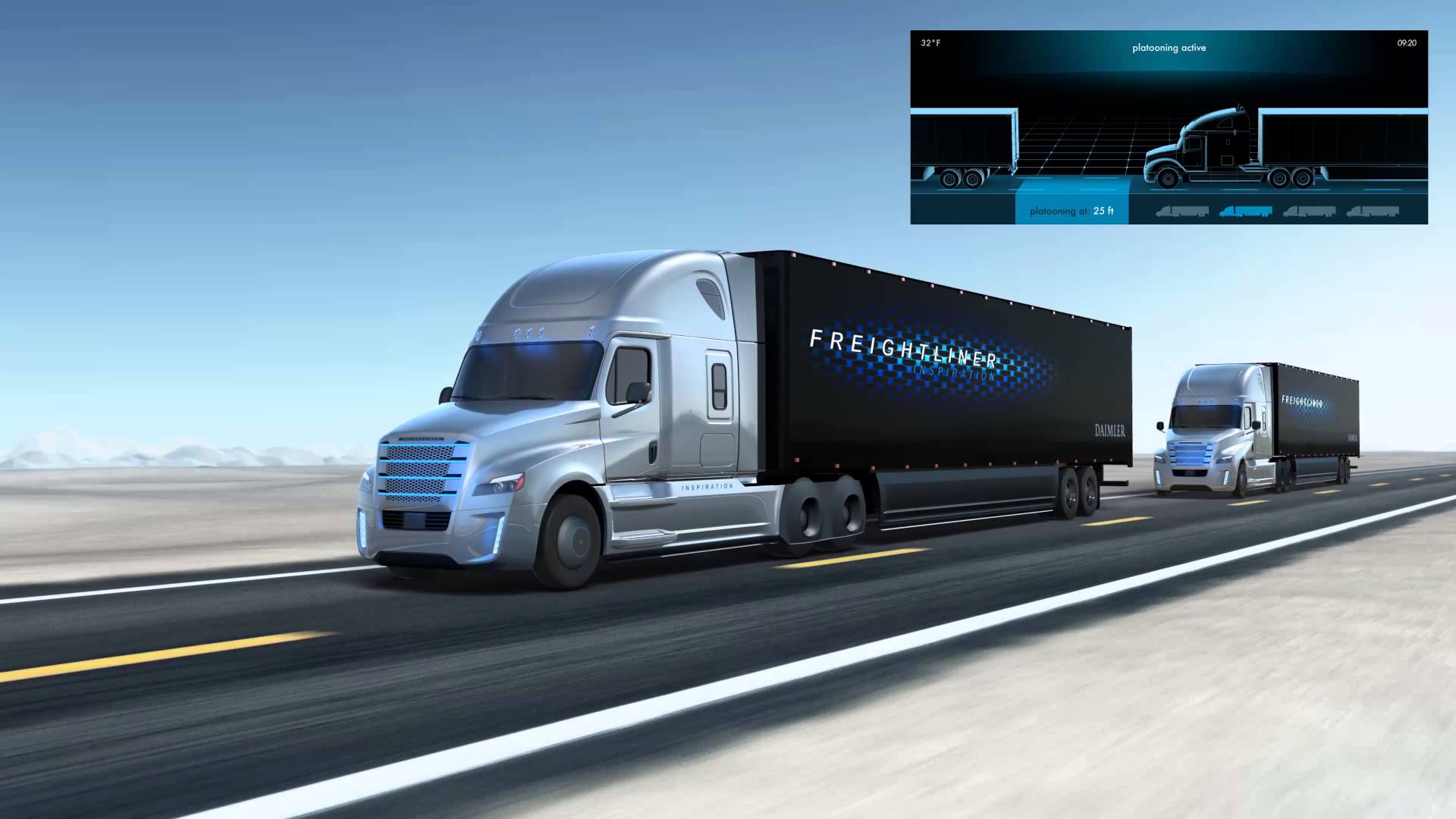 The First Road-Legal Truck That Can Drive Itself
