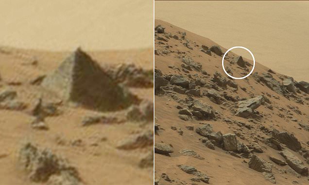 NASA's Curiosity Rover Discovers a Pyramid on Mars