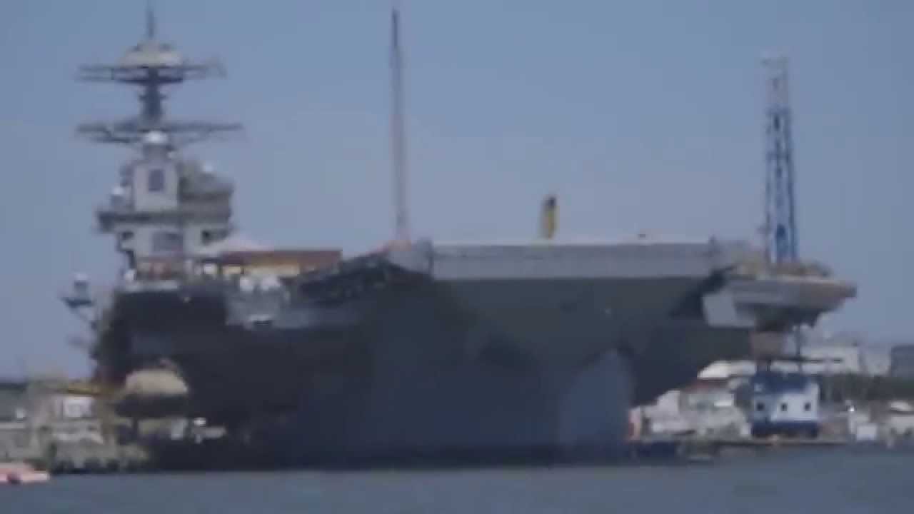 Watch The Navy’s Railgun Catapult A 4-Ton Sled Off An Aircraft Carrier