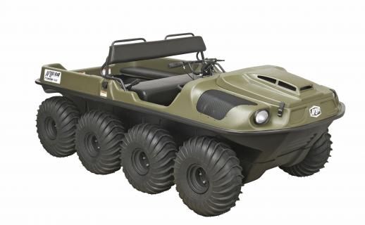 Argo's 8x8 Amphibious Utility Terrain Vehicle