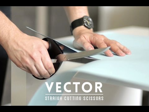 Genius Flat Edge Scissors Guarantee a Perfectly Straight Cut