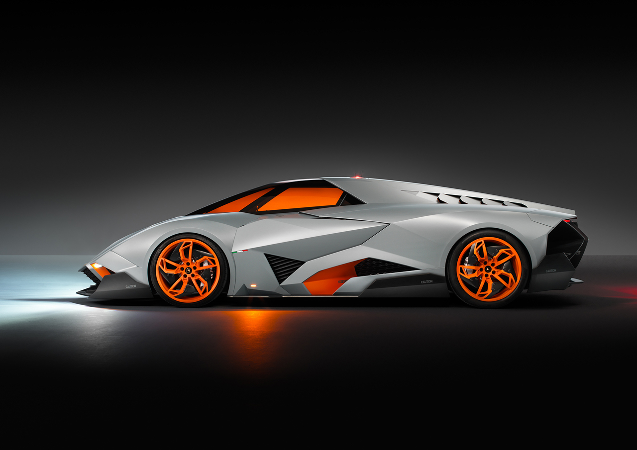 Single-Seat Lamborghini Egoista Has Jet Fighter Cockpit, Complete with Heads-Up Display