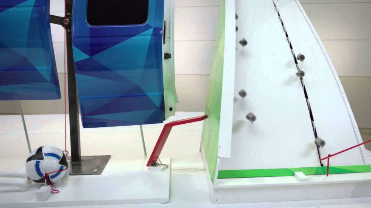 Science and Post-It notes power this Rube Goldberg machine