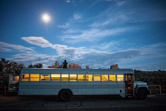 College Student Buys Old Bus. and Transformed It Into a Home