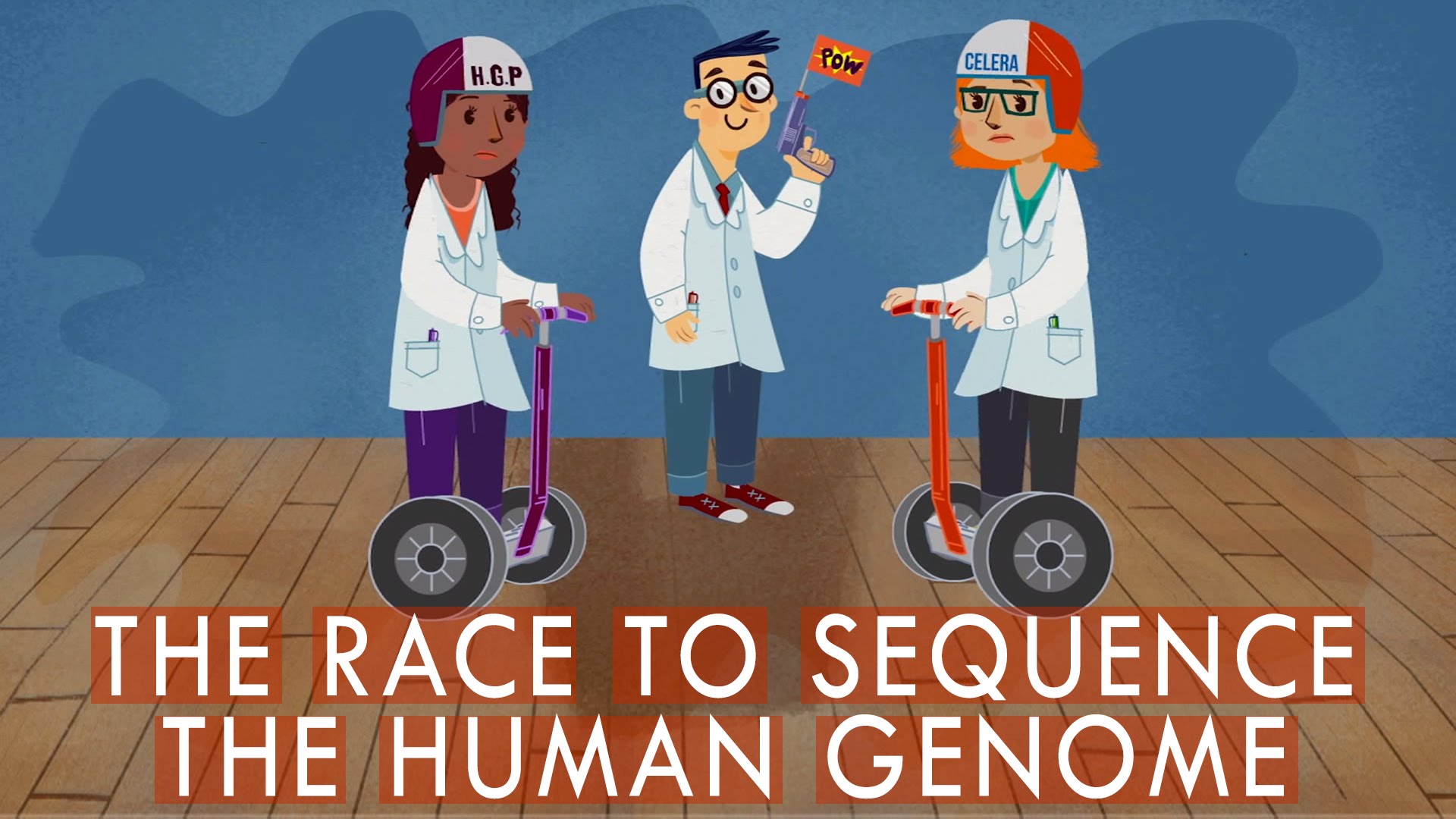 The Race to Sequence the Human Genome