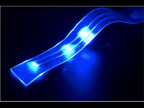Stretchable electronics that quadruple in length
