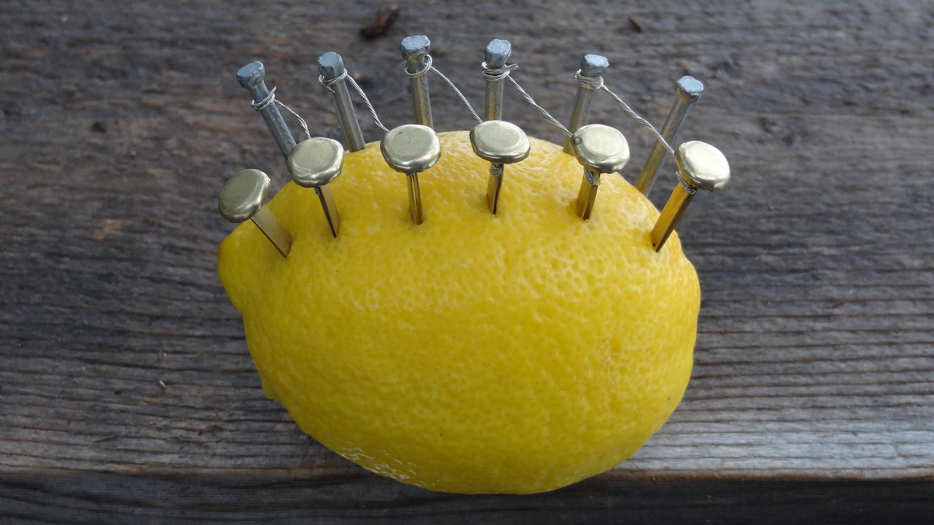 How To Start A Fire With A Lemon