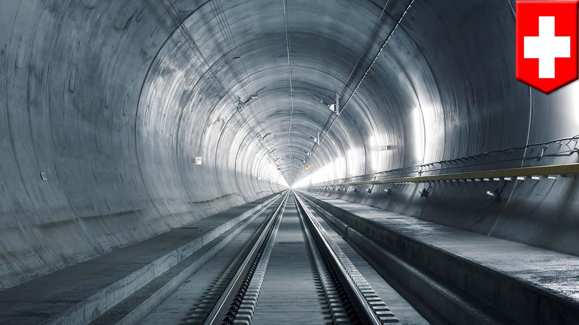 World’s longest and most expensive railway tunnel, Gotthard Base Tunnel