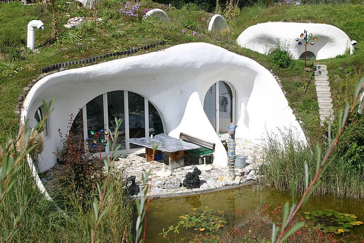 This House Is Under the Earth and Is Probably Where Smurfs Live