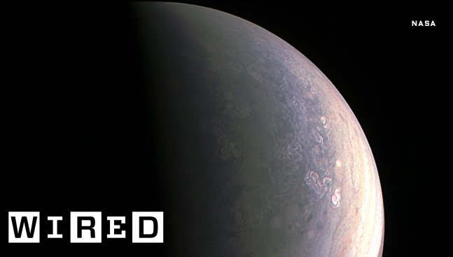 Your First Look at Jupiter’s Gorgeous North Pole