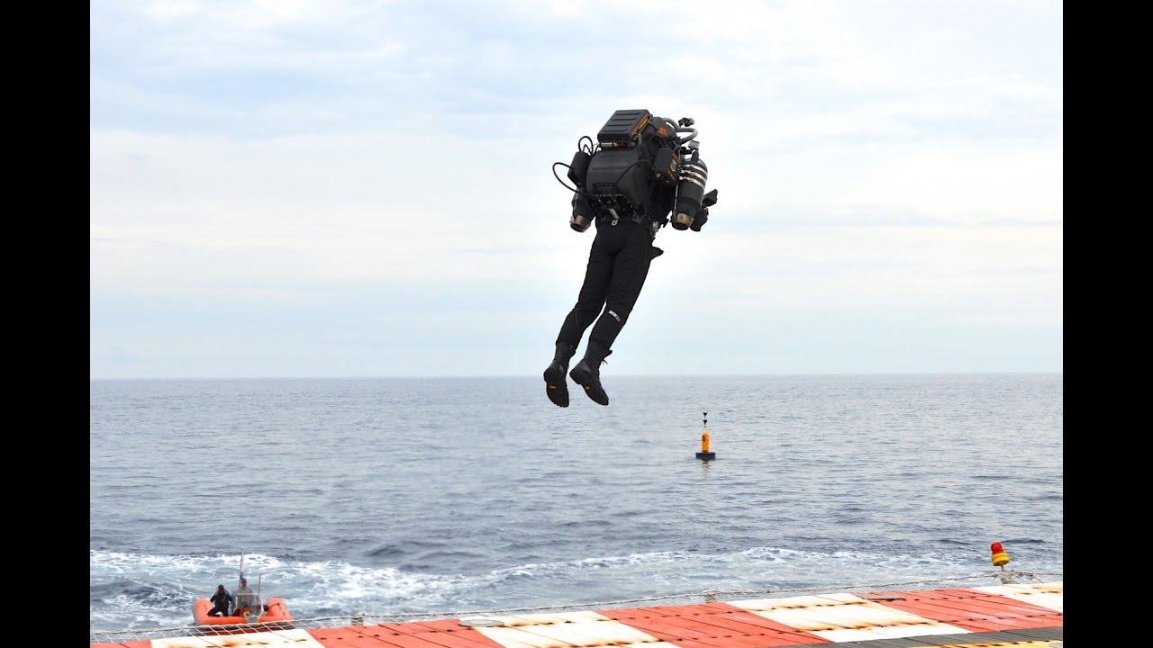 So this guy definitely invented a working jetpack