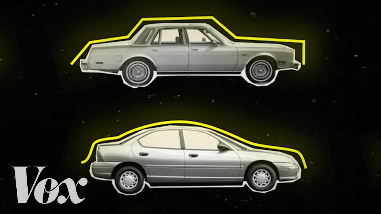 How cars went from boxy to curvy