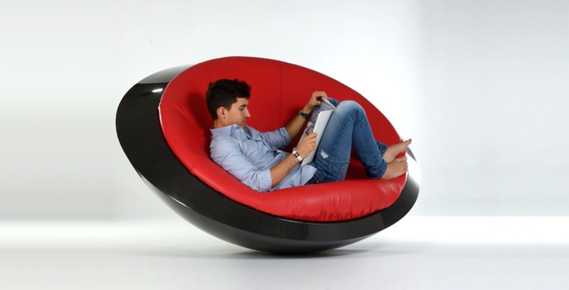 Neat U.F.O Chair Design Makes You Want to Chill