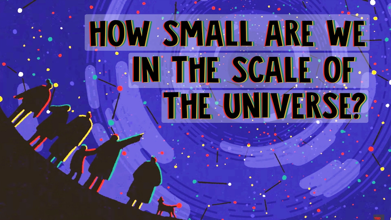 How small are we in the scale of the universe?