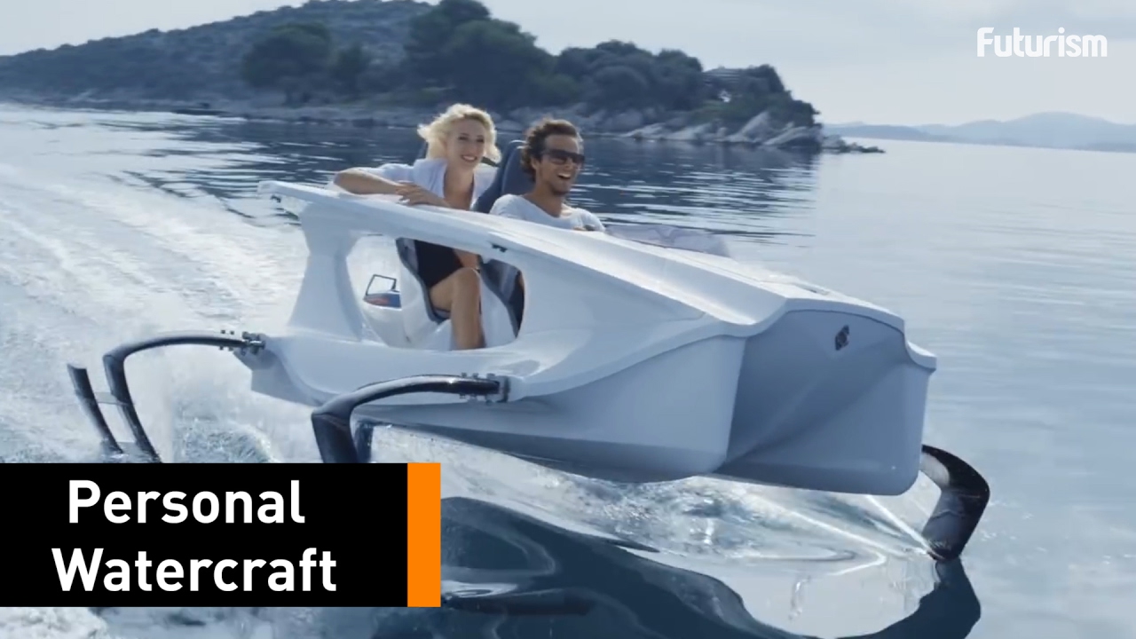 Meet The Futuristic Boat That Can 'Fly On Water'