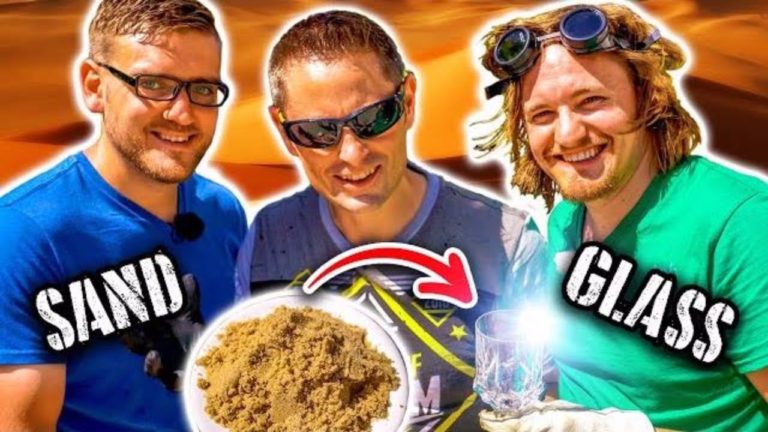How To Turn Sand Into Glass - HIGH T3CH