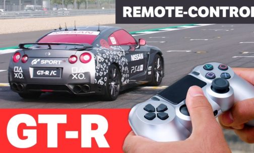 Remote-Controlled Nissan GT-R Can Be Driven with a PlayStation Controller and Hit 130MPH