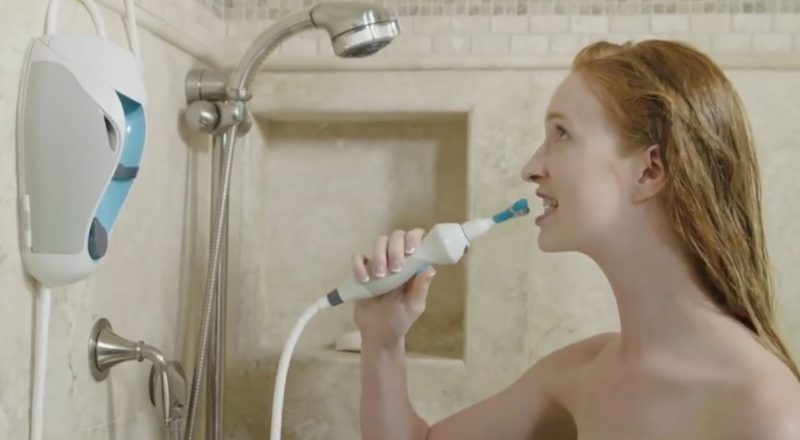Pressurized Teeth Cleaning Shower Accessory