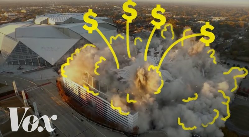 Why do taxpayers pay billions for football stadiums?