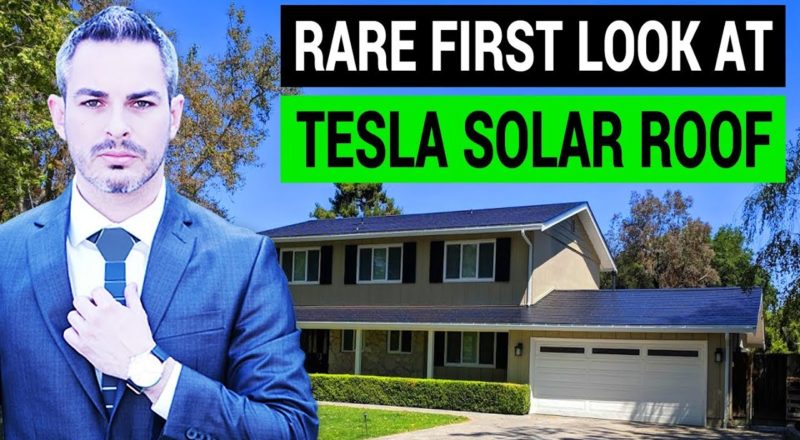 Tesla Solar Roof Installed on First Customer Homes