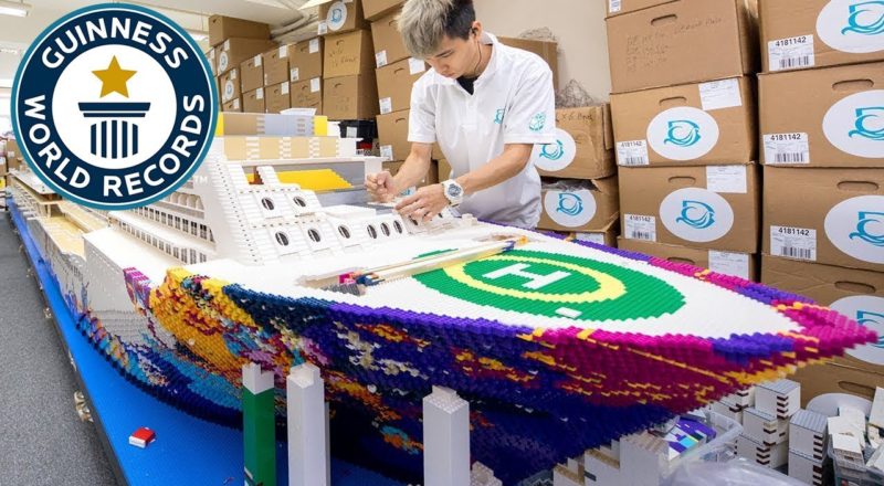 World's Largest LEGO Ship Revealed - 2.5 Million Bricks