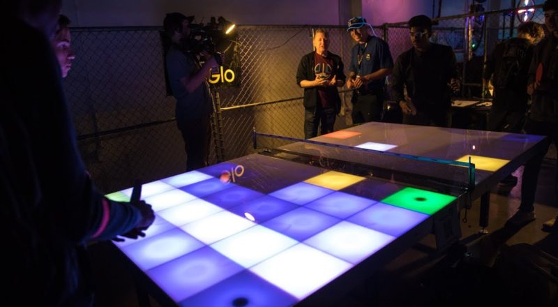 Interactive Ping Pong Table