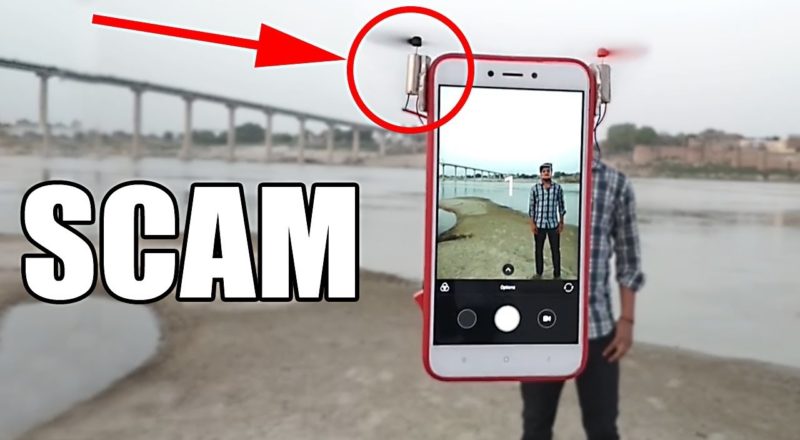 Debunk the Flying Selfie Phone Scam