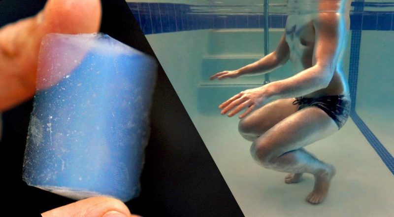 Aerogel and how it reacts with water