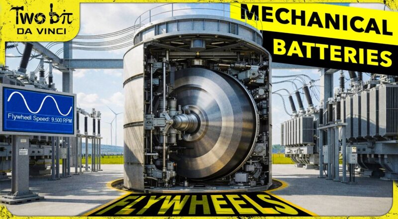 How Flywheels Solve Clean Energy's BIGGEST Problem